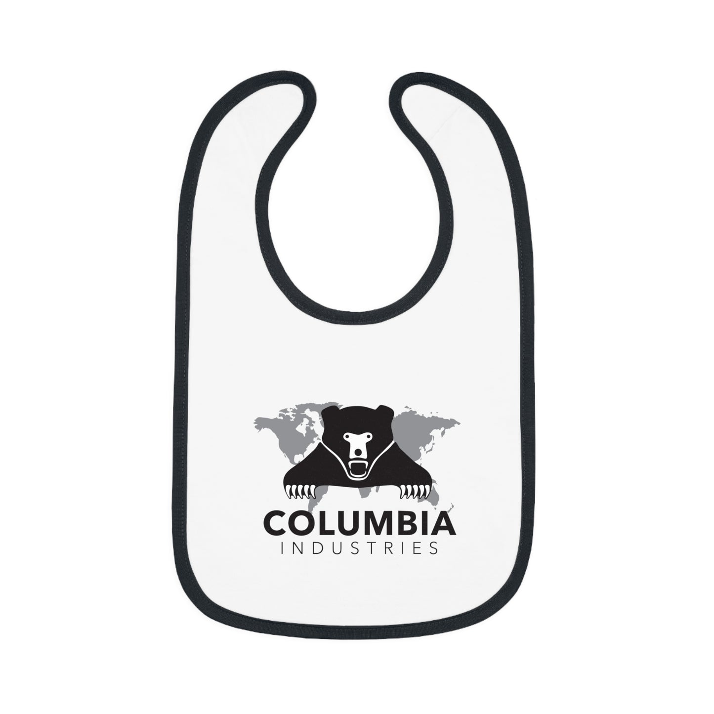 Baby Contrast Trim Jersey Bib