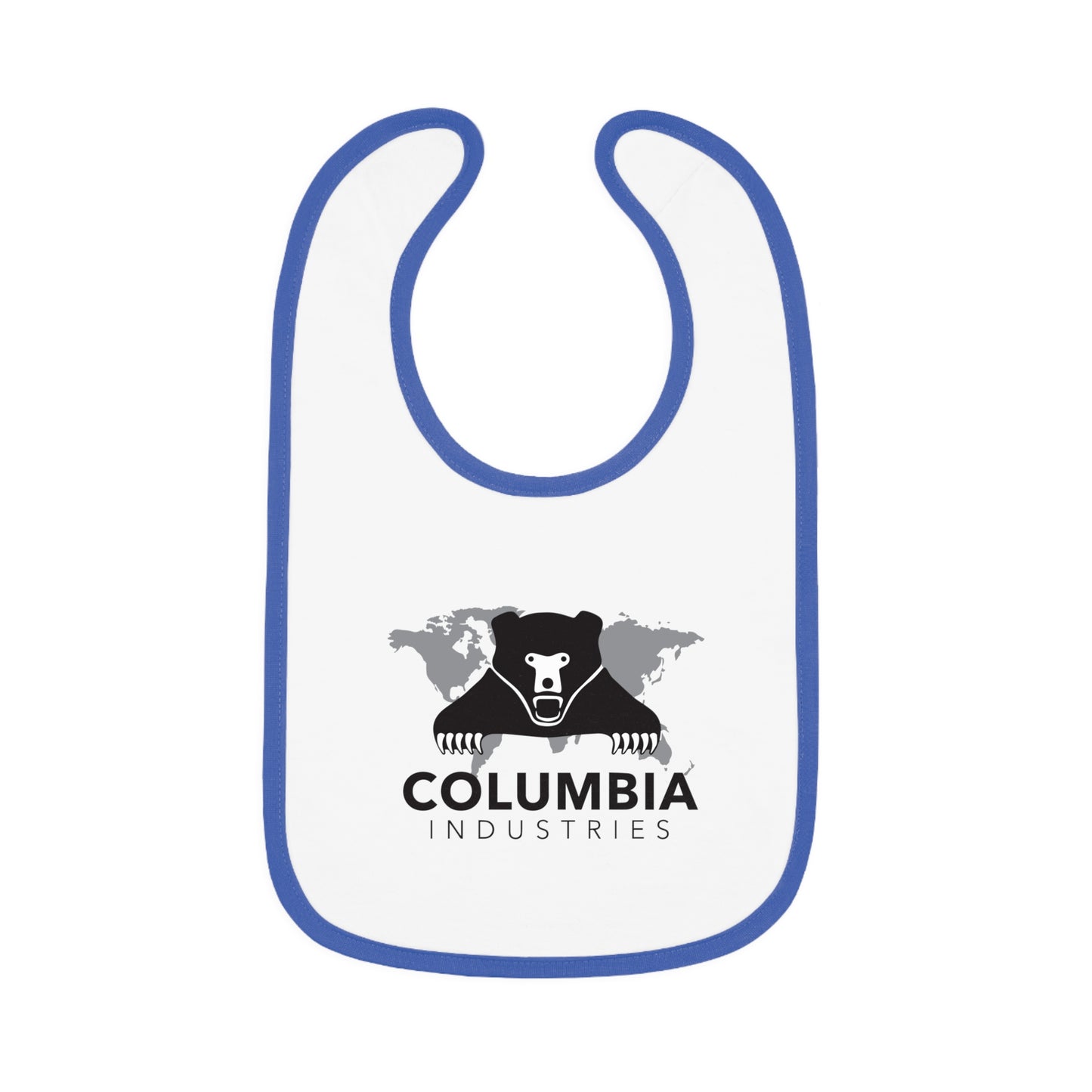 Baby Contrast Trim Jersey Bib